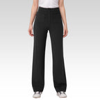 Elastische Hose mit hoher Taille