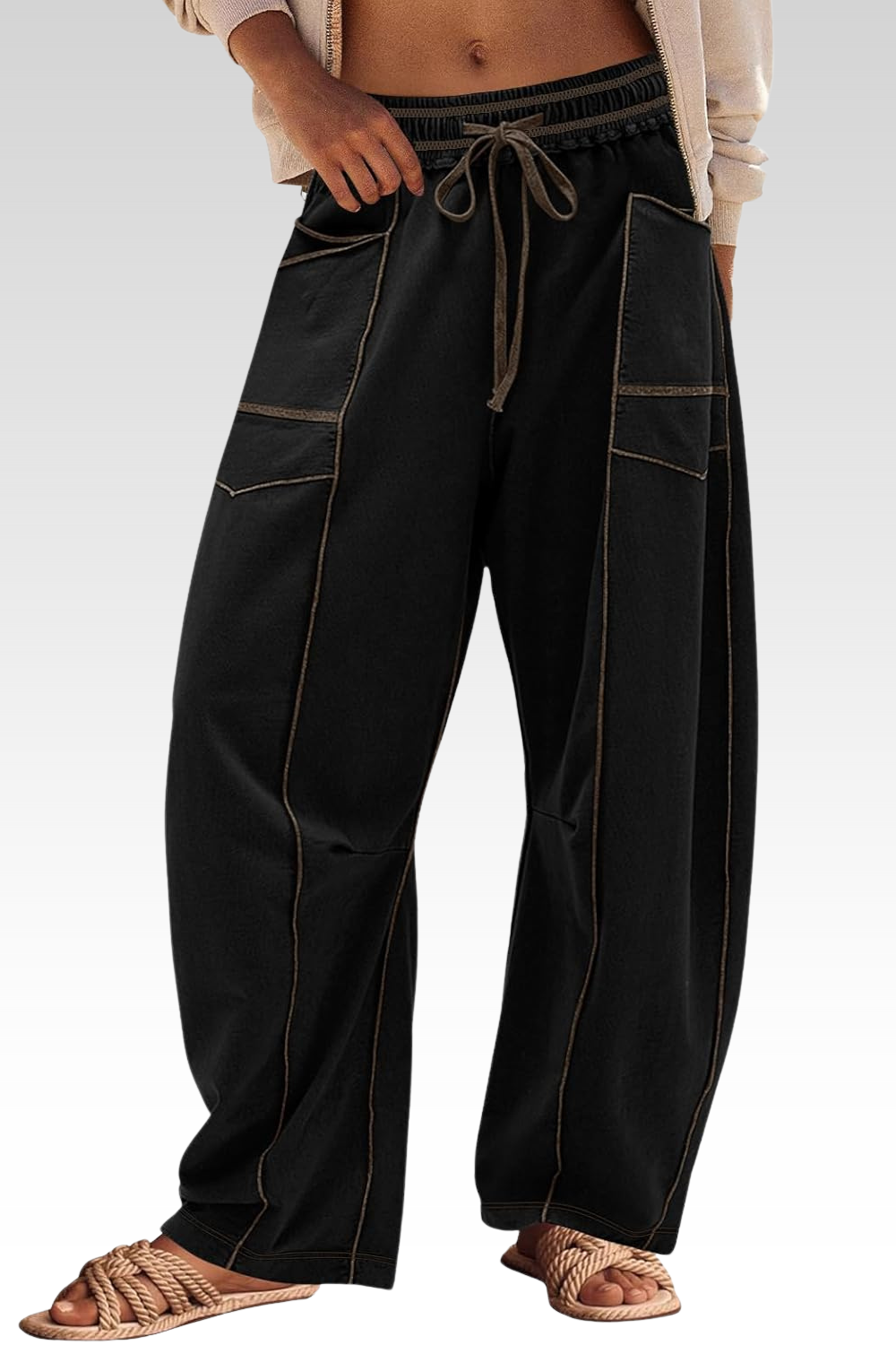 Barrel-Pants – Weite Sommer-Loungehose für jeden Moment