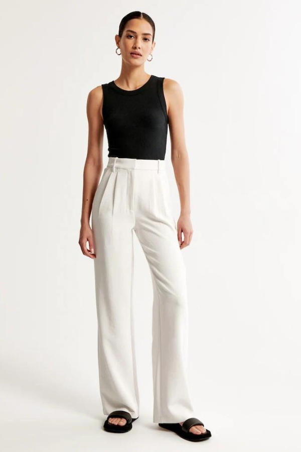 Wide-Leg Schneiderhose