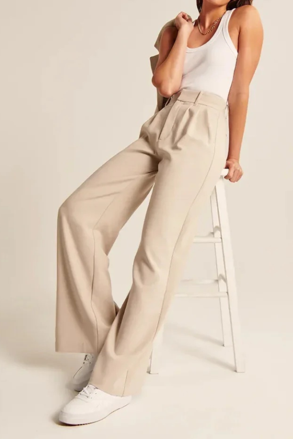 Wide-Leg Schneiderhose