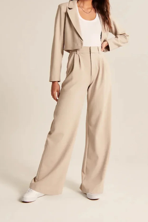 Wide-Leg Schneiderhose