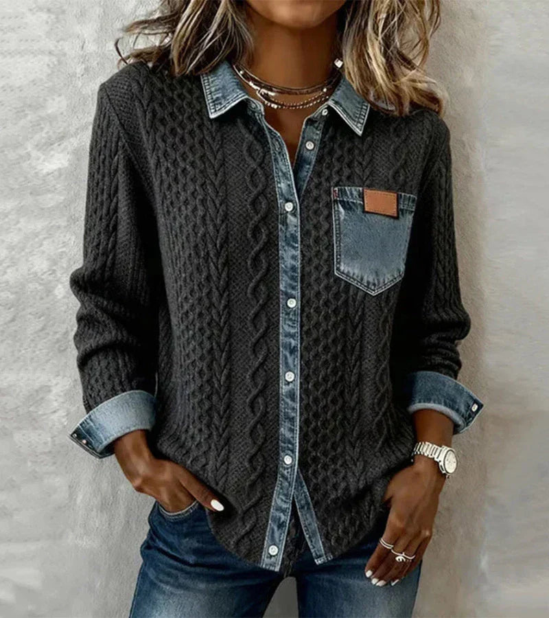 Sandra - Der Perfekte Stricktop Wärme, Stil und Komfort Ohne Kompromisse