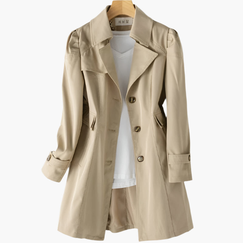 Serena | Eleganter und trendiger Trenchcoat für den Alltag