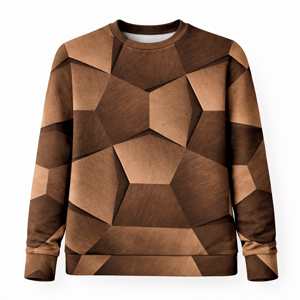 FELYSSIA - Damen Oberteil mit geometrischem Muster