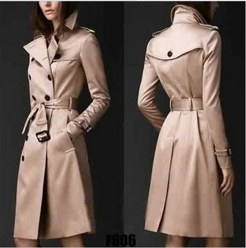 Vivienne | Zweireihiger Trenchcoat mit eleganter, zeitloser Ausstrahlung