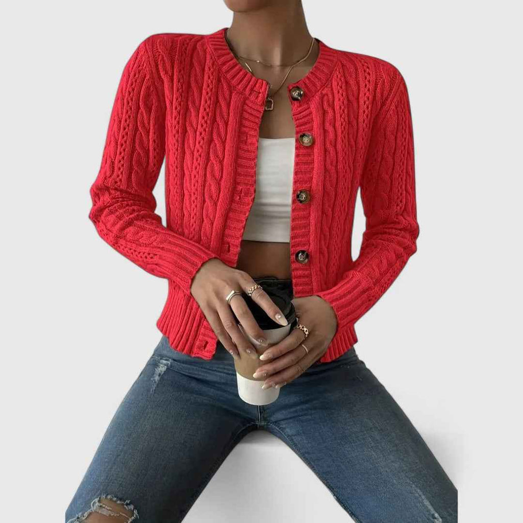 Eleganter trendiger Cardigan für einen schicken Look Damen