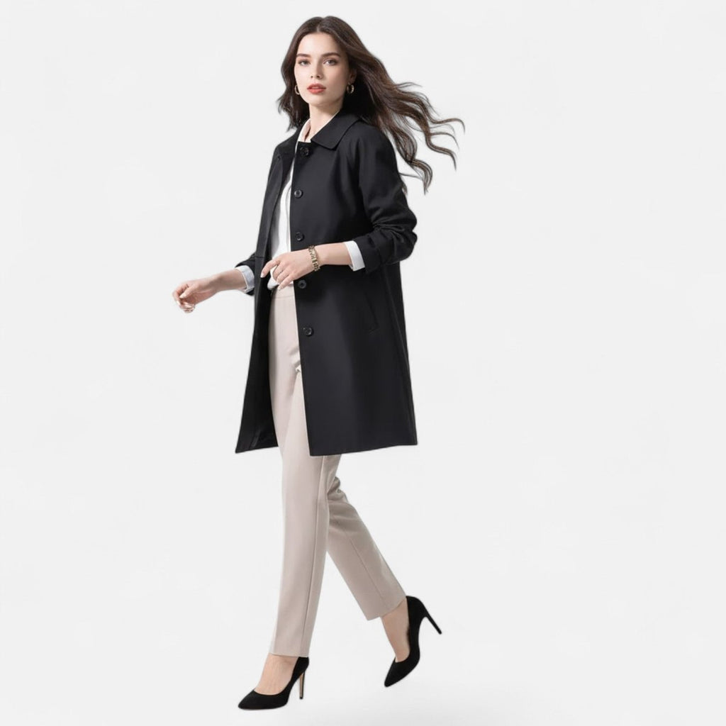 Grace | Moderner Midi-Trenchcoat