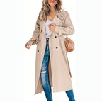 Victoria | Zeitloser und eleganter langer Trenchcoat