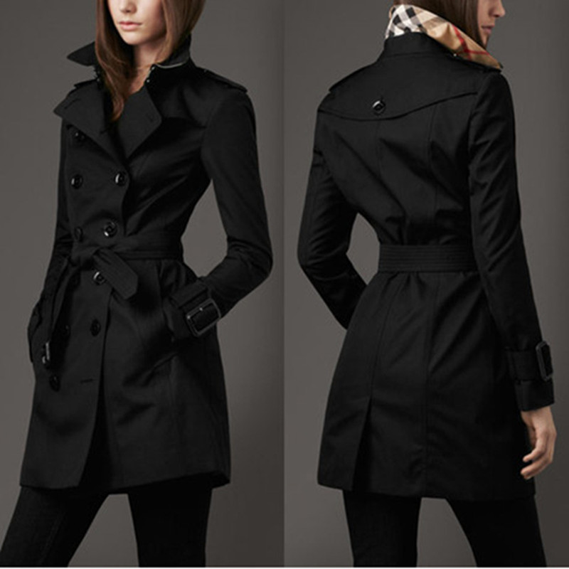 Vivienne | Zweireihiger Trenchcoat mit eleganter, zeitloser Ausstrahlung