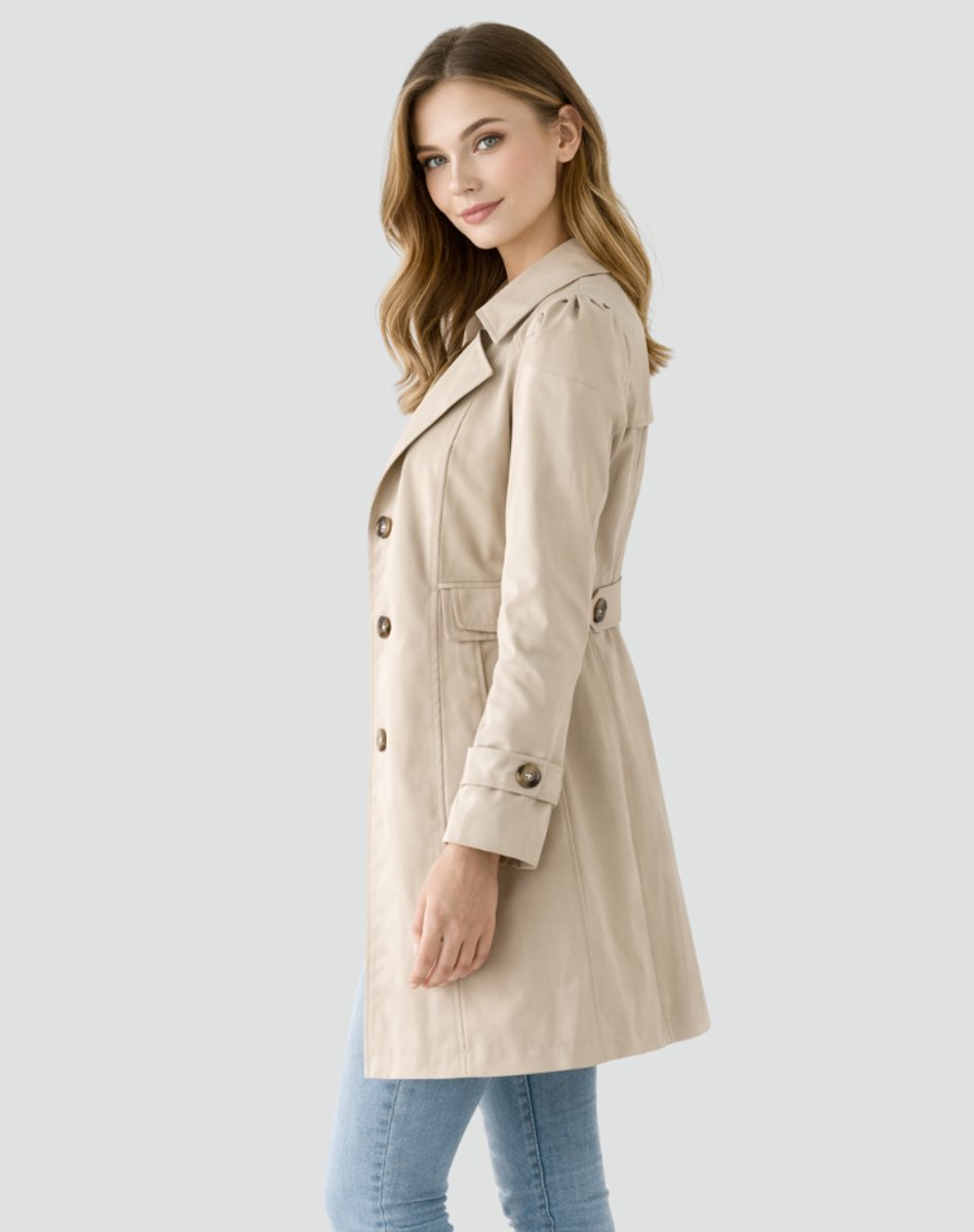 Charlotte | Zeitloser und klassischer Trenchcoat