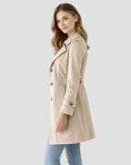 Charlotte | Zeitloser und klassischer Trenchcoat