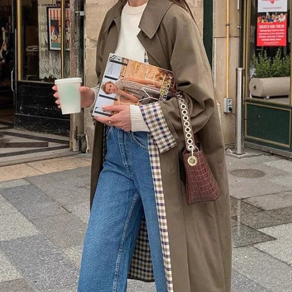 Kristin | Lässiger und übergroßer Trenchcoat
