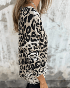 Zerena | Schickes Oberteil mit Leopardenmuster