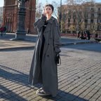 Sophia | Übergroßer und langer Trenchcoat