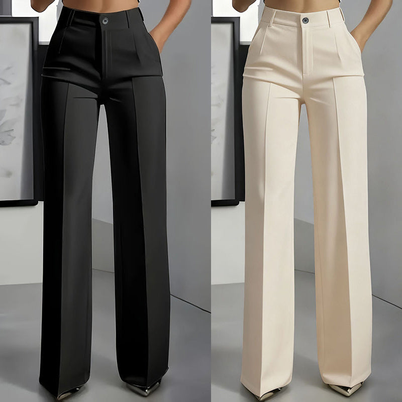 Damen Anzughose mit hoher Taille (1 kaufen, 1 GRATIS dazu)