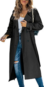 Victoria | Zeitloser und eleganter langer Trenchcoat