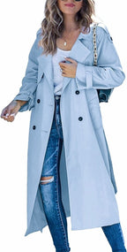 Victoria | Zeitloser und eleganter langer Trenchcoat
