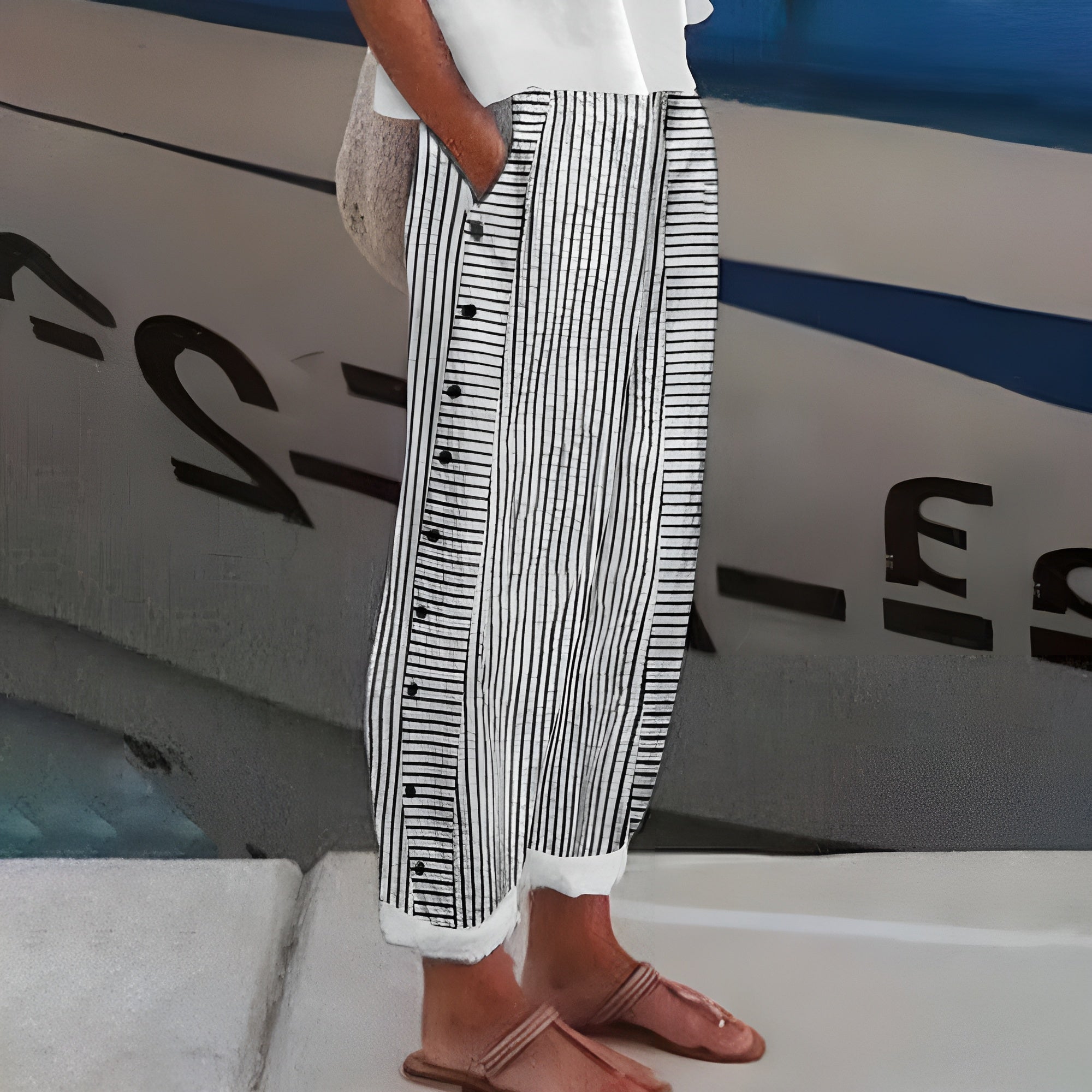 Leichte Leinenhose