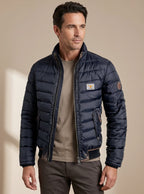 Sven | Herren gesteppte Winterjacke mit Stehkragen