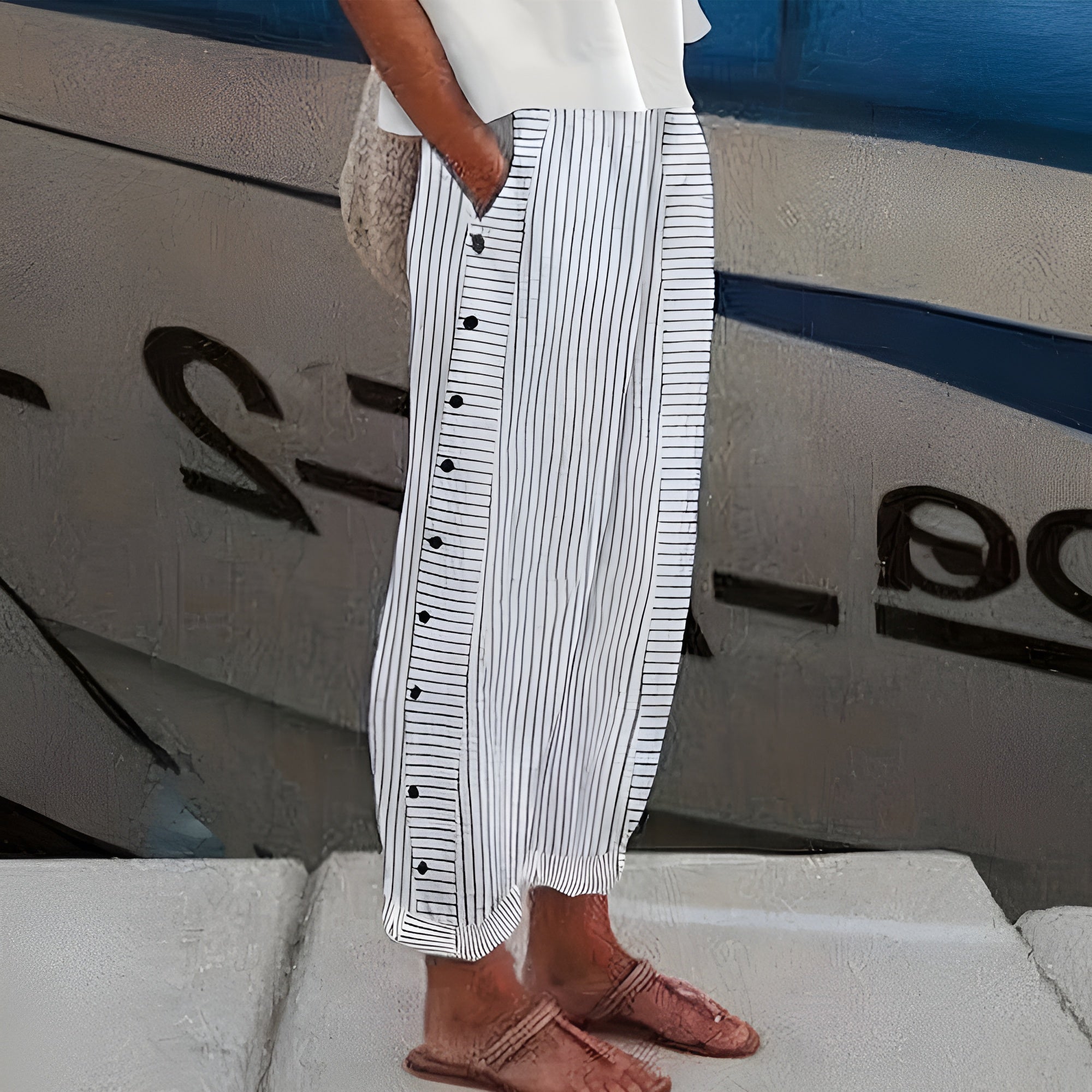 Leichte Leinenhose