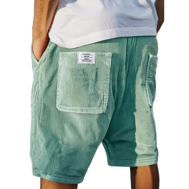 Luxuriöse Cord-Shorts für den Sommer