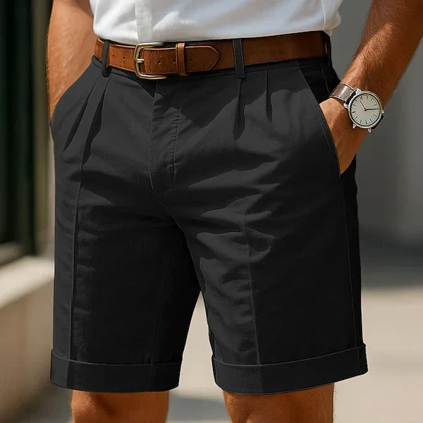 Plissee-Shorts