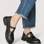Lisa – Elegante Leder-Mary-Jane-Schuhe
