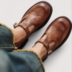 Lisa – Elegante Leder-Mary-Jane-Schuhe