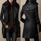 Carolina | Women's Leather Coat - 3/4 Length