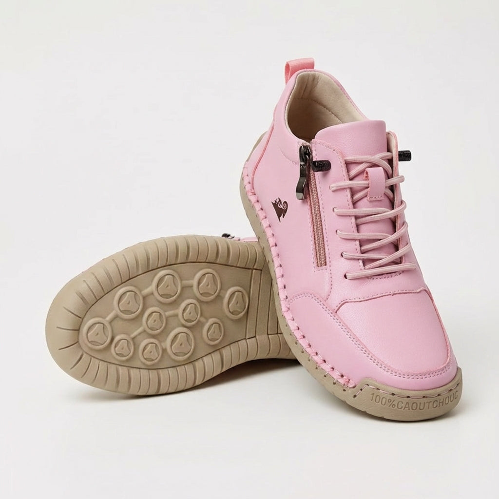 Mila  – Komfortable orthopädische Sneakers + Reißverschluss