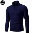 Eleganter Herren Zip-Up Pullover