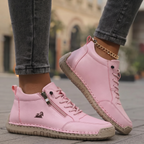 Mila  – Komfortable orthopädische Sneakers + Reißverschluss