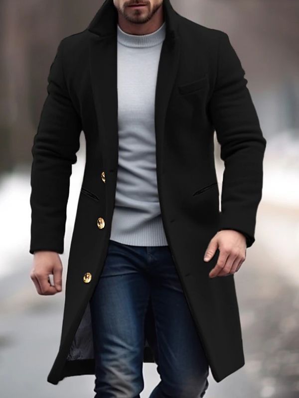 Viktor | Eleganter Wintermantel für Herren