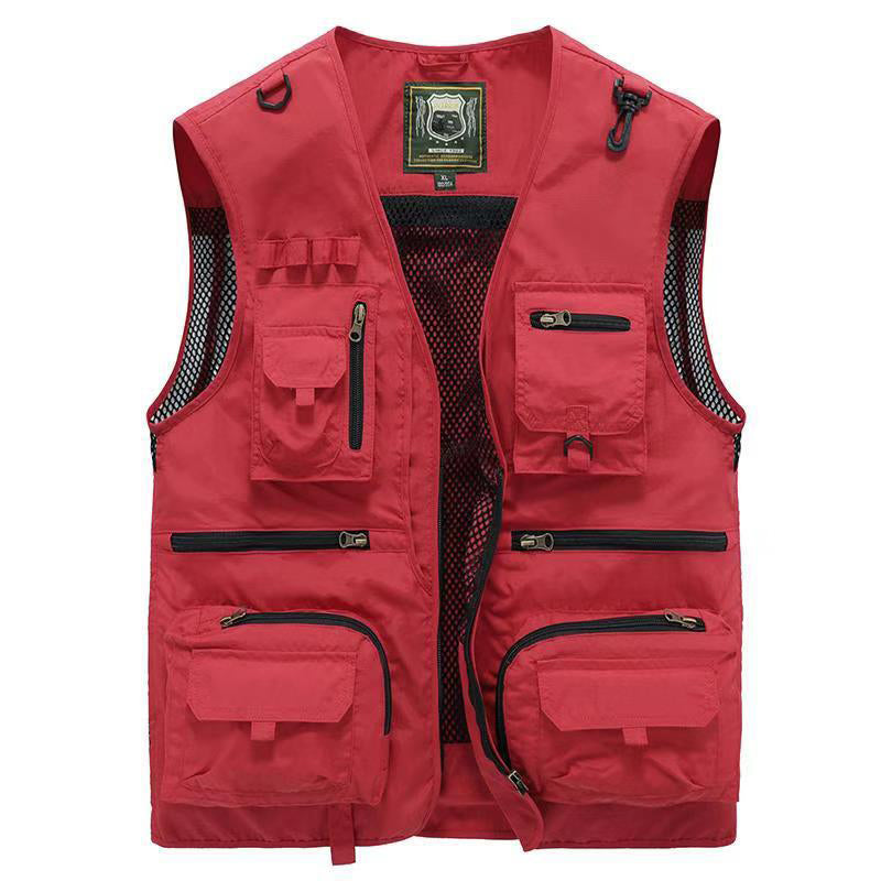 Livia | Weste mit Mehrtaschendesign und Netzfutter