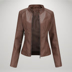 Ellery | Women's Leather Jacket - Minimalist