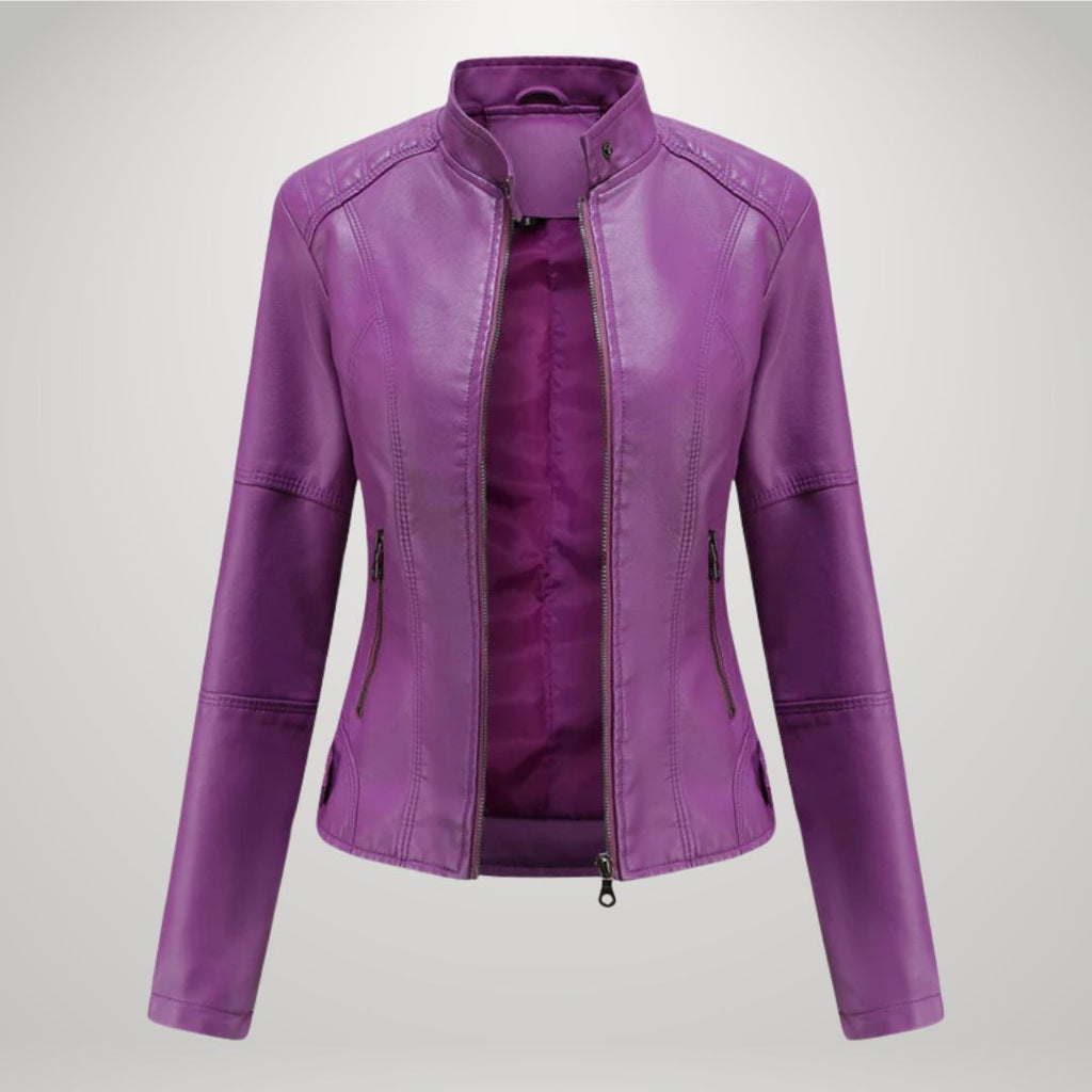 Ellery | Women's Leather Jacket - Minimalist