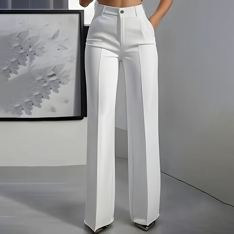 Damen Anzughose mit hoher Taille (1 kaufen, 1 GRATIS dazu)