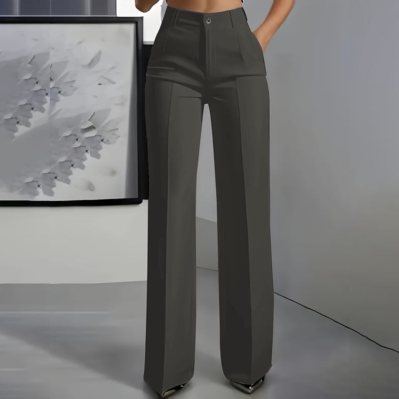 Damen Anzughose mit hoher Taille (1 kaufen, 1 GRATIS dazu)