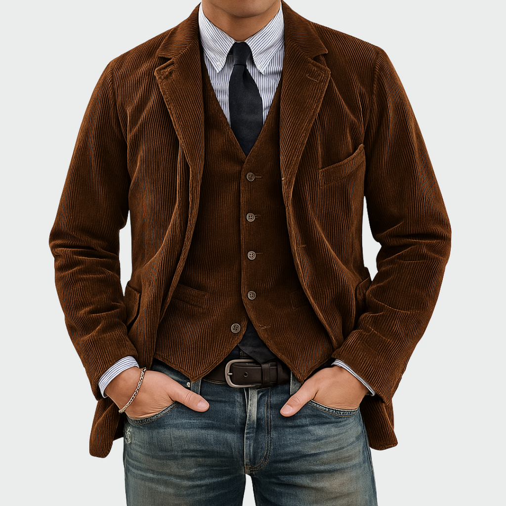 Ulf | Eleganter Anzugjacke und Weste