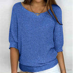 Federleichter Strickpullover Damen