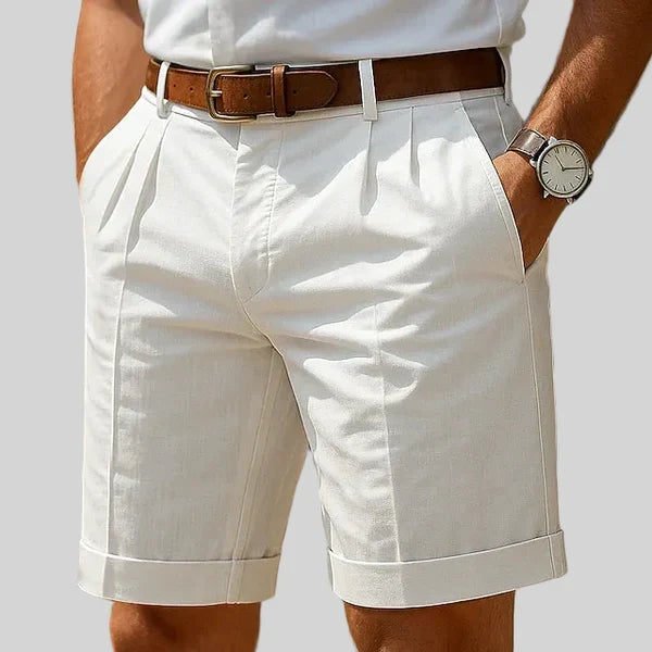 Plissee-Shorts