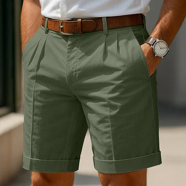 Plissee-Shorts
